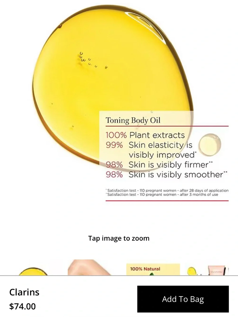 Clarins Tonic Treatment Oil